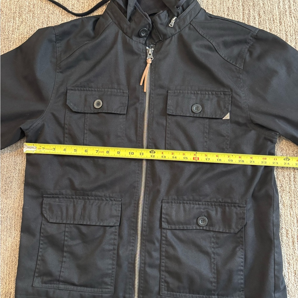 Lost Black Military Field Jacket XL